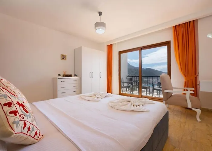 公寓 Esma Full Sea View Kalkan 卡斯