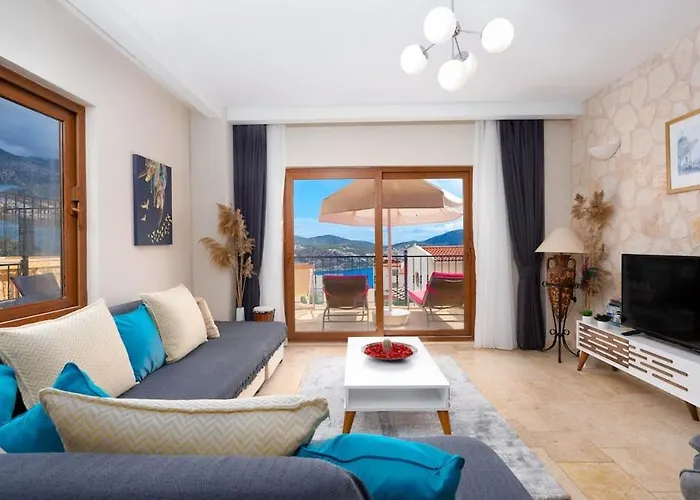 Esma Full Sea View Kalkan Apartment