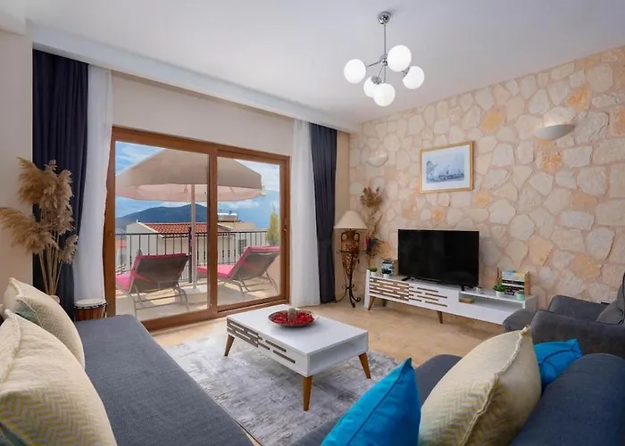 Esma Full Sea View Kalkan Apartment Kaş